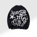 Men's Clothing Letter Jacquard Pullover Sweater, Unisex, Trendy, Loose Fitting Casual Knitwear_viptrois.com