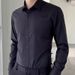 Men's Clothing Spring White Shirt Men's Long Sleeve Square Collar Light Luxury Casual Business High End Professional Shirt White Shirt_viptrois.com