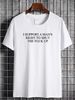 I Support A Man's Right To Shut The F Up Funny Meme T Shirt Soft Graphic Homme Versatile Comfortable Breathable Top For Everyday Wear Streetwear_viptrois.com