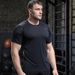 Men's Clothing Sports T Shirt Quick Drying Short Sleeved Top Ice Silk Stretch Fitness Clothes Outdoor Running Training Clothes_viptrois.com