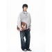 Pure Weilang's Store Autumn Winter American Retro Sweater Men's Lazy High-en Two-piece Shirt Knitte Jacket Couple_viptrois.com