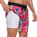 Men's Clothing Summer Hot Selling Men's Shorts Fashion Vacation Beach Pants European Size Four Corner Milk Silk Lining Shorts_viptrois.com