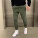 Men's Cargo Jogger Pants – Relaxed Fit Drawstring Waist Streetwear Trousers With Utility Pockets, Stretch Comfort (Black/Navy/Green/Khaki/Gray),_viptrois.com