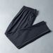 Men's Quick-Dry Airflow Pants - Loose Fit Ice Silk Joggers With Stretchy Waistband For Running, Gym & Outdoor Activities (Black/Blue/Grey, M-Xxxl)_viptrois.com
