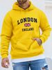 Men's Autumn And Winter Casual Fashionable Loose Hooded Sweatshirt London England Pattern Printed Warm Long Sleeved Pullover_viptrois.com
