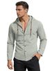 2026 European-style Men's Simple Cotton Casual Loose Breathable Long-sleeved Solid-color Hooded Shirt_viptrois.com
