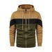 2024 Spring And Autumn Casual Cardigan Hooded Jacket Men's Plus Size Trendy Loose Sweatshirt_viptrois.com