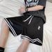 Men's Summer Thin Mesh Sports Basketball Shorts For Running And Training Breathable Fitness Pants Loose Fit Five Point_viptrois.com