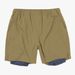 Men's Clothing Muscle Fitness Men's Summer Sports Leisure Basketball Solid Color Camouflage Double Layer Shorts Men_viptrois.com