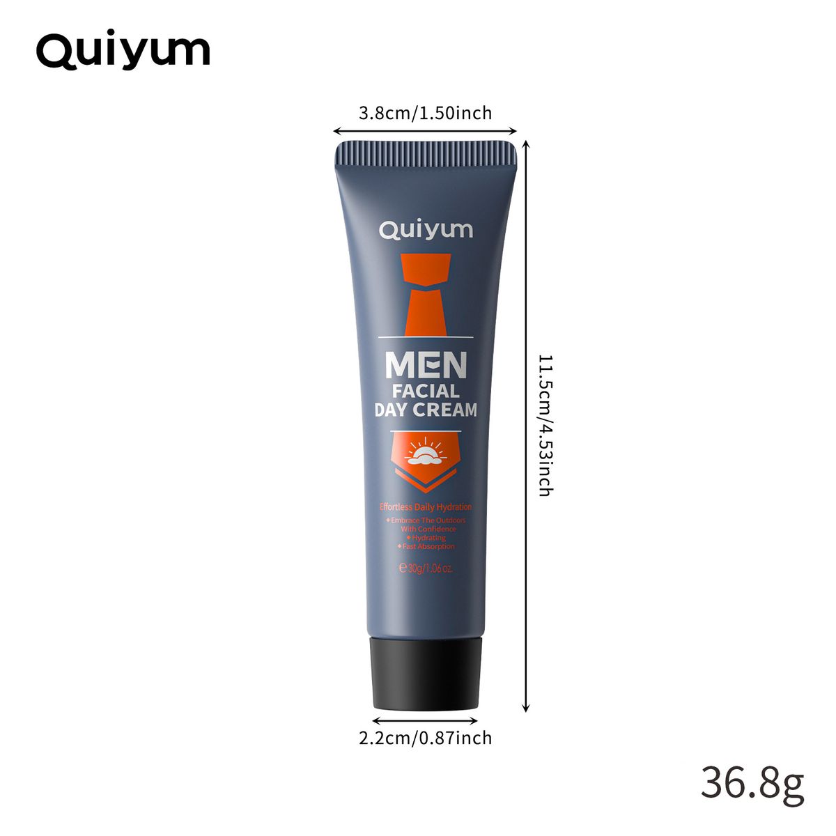Men's Skin Care QUIYUM Men's Facial Day Cream 30g Daytime Moisturizing Cream Hydrating Skin Care Products_viptrois.com