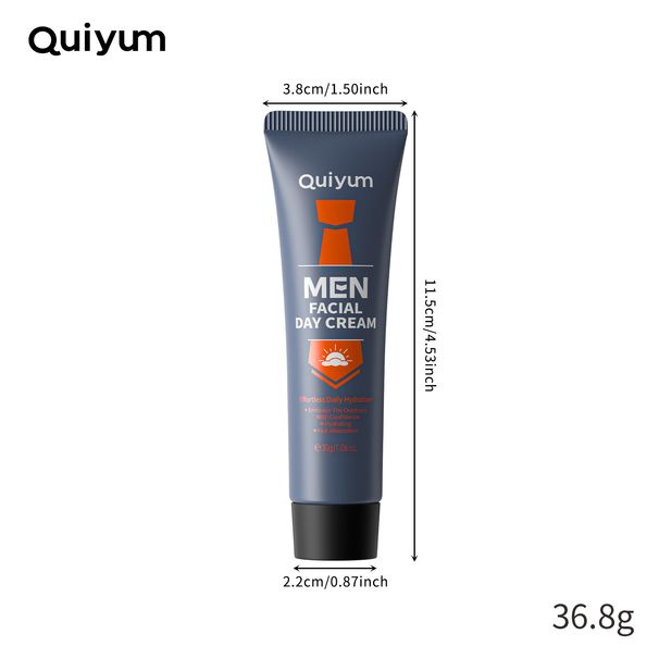 Men's Skin Care QUIYUM Men's Facial Day Cream 30g Daytime Moisturizing Cream Hydrating Skin Care Products_viptrois.com