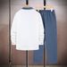 Modern Slim-Fit Suit Blazer & Pants Set -Inspired Men's Wedding & Business Casual Outfit (Blue/Black/Khaki/Olive/Caramel, S-XXL)_viptrois.com