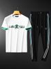 Men's Clothing men's new summer casual suit short sleeved T shirt and trousers men's ice silk modal men_viptrois.com