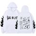 Pure 2025 Foreign Trade European And American Sad Boy Trendy Fashion Casual Unisex Hooded Sweatshirt_viptrois.com