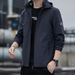 Pulse 2025 Autumn Winter Hooded New Men's Windbreaker Top Student Casual Jacket_viptrois.com