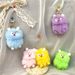 Bag Charm Cartoon Celebrity Elf Doll Keychain Cute Plush Bag Doll Pendant Car Keychain Creative Gift_viptrois.com