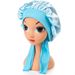 Children's New Elastic Ribbon Satin Hat Bow Baby Shower Cap Sleeping Cap One Piece Dropshipping_viptrois.com