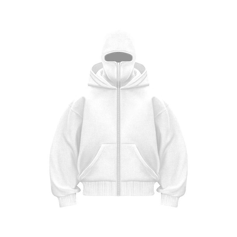 Men's Clothing Trendy Brand Plus Velvet Double Hood Unique Design Sweatshirt Autumn And Winter New Men And Women Same Loose Y2K Sweatshirt Hooded_viptrois.com