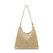 Women's Straw Tote Bag - Large Woven Beach Shoulder Bag For Women, Casual Boho Style_viptrois.com