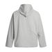 American Style Trendy Brand Design Hooded Sweatshirt Men's Vibe Street Pleated Cross Collar Solid Color Sports Hoodie_viptrois.com