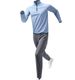 Men's Clothing Sports suit men's running quick-drying clothes fitness clothes loose spring and autumn windproof outdoor morning jogging _viptrois.com