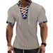 The 2025 Summer New Men's Casual, Breathable And Fashionable Short-sleeved Shirt_viptrois.com