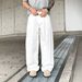 American Trendy Brand Street Jeans For Spring And Summer, With A Simple Youth College Style And Beaded And Diamond Ironed Jeans_viptrois.com