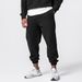 Men's Cotton Jogger Pants - Loose Fit Athletic Sweatpants For Gym Running & Basketball (Breathable Elastic Cuffs Plus Size Available)_viptrois.com