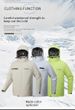 Unisex Waterproof Ski Jacket – Windproof & Thermal Insulated For Snowboarding & Winter Sports_viptrois.com