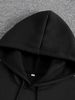 Men's Autumn And Winter Casual And Fashionable Loose Hooded Sweatshirt, Nobody Cares Skull Print Warm Long Sleeved Pullover_viptrois.com