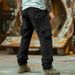 Men's Clothing Casual Overalls For Men Spring, Autumn And Pure Cotton Men's Multi Pocket American Overalls_viptrois.com