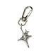Ianworth Korean Metal Alloy Star Simple Pendant Keychain Bag Pendant Accessories Cross Border E Commerce_viptrois.com