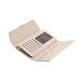 Wallet Card Cases Women's Wallet Long PU Plaid Large Capacity Ladies Three Fold Clutch Bag Leaf Pendant Wallet_viptrois.com