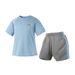 Mother & Kids Summer New Children's Short Sleeved Shorts Suit Boys' Casual Quick Drying Clothes Two Piece Children's Sportswear_viptrois.com