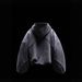 Men's Clothing Fashion Casual Street Color Stitching Letter Foam Printing Hooded Sweatshirt_viptrois.com