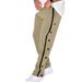Men's Casual Sports Button Down Trousers Loose Straight Leg Drawstring Plus Size American Style Autumn New_viptrois.com
