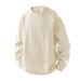 K Sweatshirt Men's Jacquard Long Sleeved T-shirt Large Size Loose Casual Round Neck Pullover Base Shirt_viptrois.com
