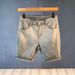 Men's Clothing Denim Shorts Men's Trendy Retro Small Straight Slim Print Casual Versatile Shorts_viptrois.com