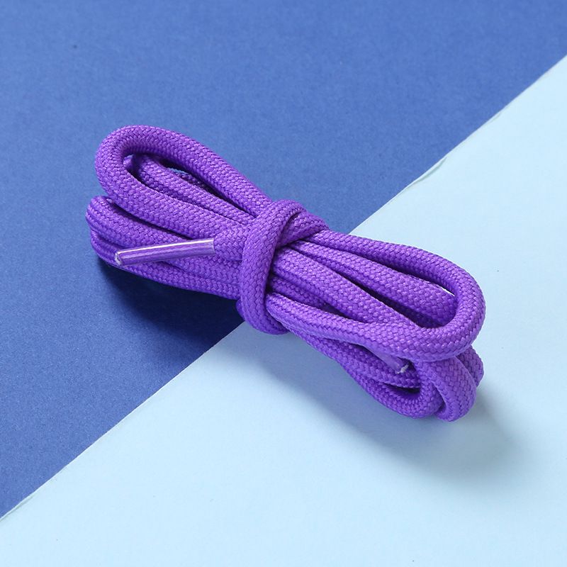 Shoe Accessories polyester white encrypted round rope mountaineering dad sports shoes basketball shoelace_viptrois.com