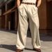 Men's Cross Border Wide Leg Pants Casual Front Pocket Straight Everyday Street Suit Pants_viptrois.com