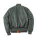 Men's Clothing 2024 New Reversible Wear Loose Short Vintage Aviator Jacket Baseball Jersey_viptrois.com