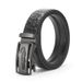 XUANMU New Men's Alloy Automatic Buckle Leather Belt Fashionable Versatile Mid-Young Adult Pants Waist Belt Home Use Belt For Men Women F0375_viptrois.com