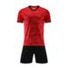 Men's Clothing Fast wholesale summer adult slim training game team uniforms football uniforms men's suits custom team uniforms short-sleeved jerseys_viptrois.com