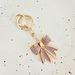 Diamond Bow Car Keychain Metal Cute Women's Bag Pendant Keychain Ring Pendant Accessories Business Gift_viptrois.com