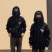 Men's Clothing American Style Double Hooded Loose Ninja Punk Style Gothic Cardigan Zipper Hooded Sweatshirt_viptrois.com