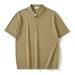Men's Clothing Spring And Summer Knitted Plaid Texture Lapel Loose Polo Short Sleeved Men's Breathable Casual Knitted Sweater_viptrois.com