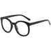 Unisex Anti-blue Light Presbyopic Glasses Retro Black Face Slimming Artistic Single-light Glasses Women's Korean-style Fashionable Presbyopic Glasses_viptrois.com