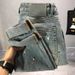 Men's Clothing Autumn Light Luxury Fashion Ripped Paint Jeans For Men Trendy Elastic Slim Fit Casual Skinny Trousers_viptrois.com