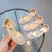 Girls Rhinestone Princess Shoes 2025 Spring New Children's Performance Leather Shoes Girls Stylish Crystal Shoes Baby Single Shoes_viptrois.com