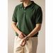 Men's Slim Fit Short Sleeve Polo Shirt - Breathable & Lightweight Knit T-Shirt For Summer - Business Casual & Everyday Wear_viptrois.com